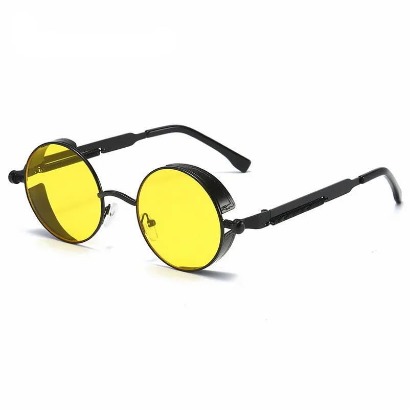 Men & Women Sunglasses-Fashion Round Glasses-Vintage Designer Sunglasses-Davmart-Davmart 